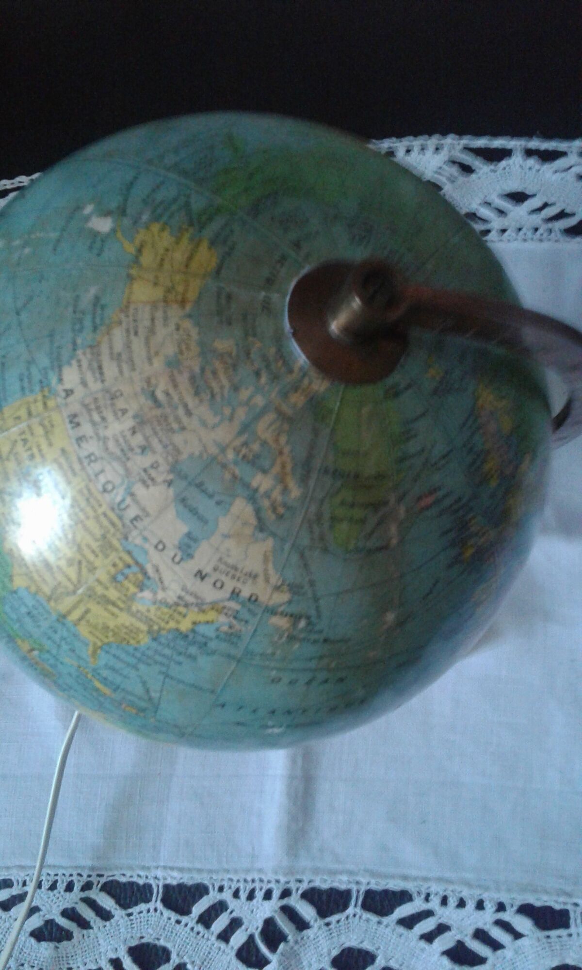 Vintage globe from the 50s Girard and Barrère