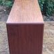 Vintage Scandinavian style sideboard in elm from the 1960s - Low buffet