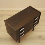 Danish oak veneer chest of drawers, 1980s