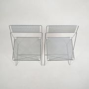 Set of X-Line chairs designed by Niels Jørgen Haugesen for Hybodan, '70