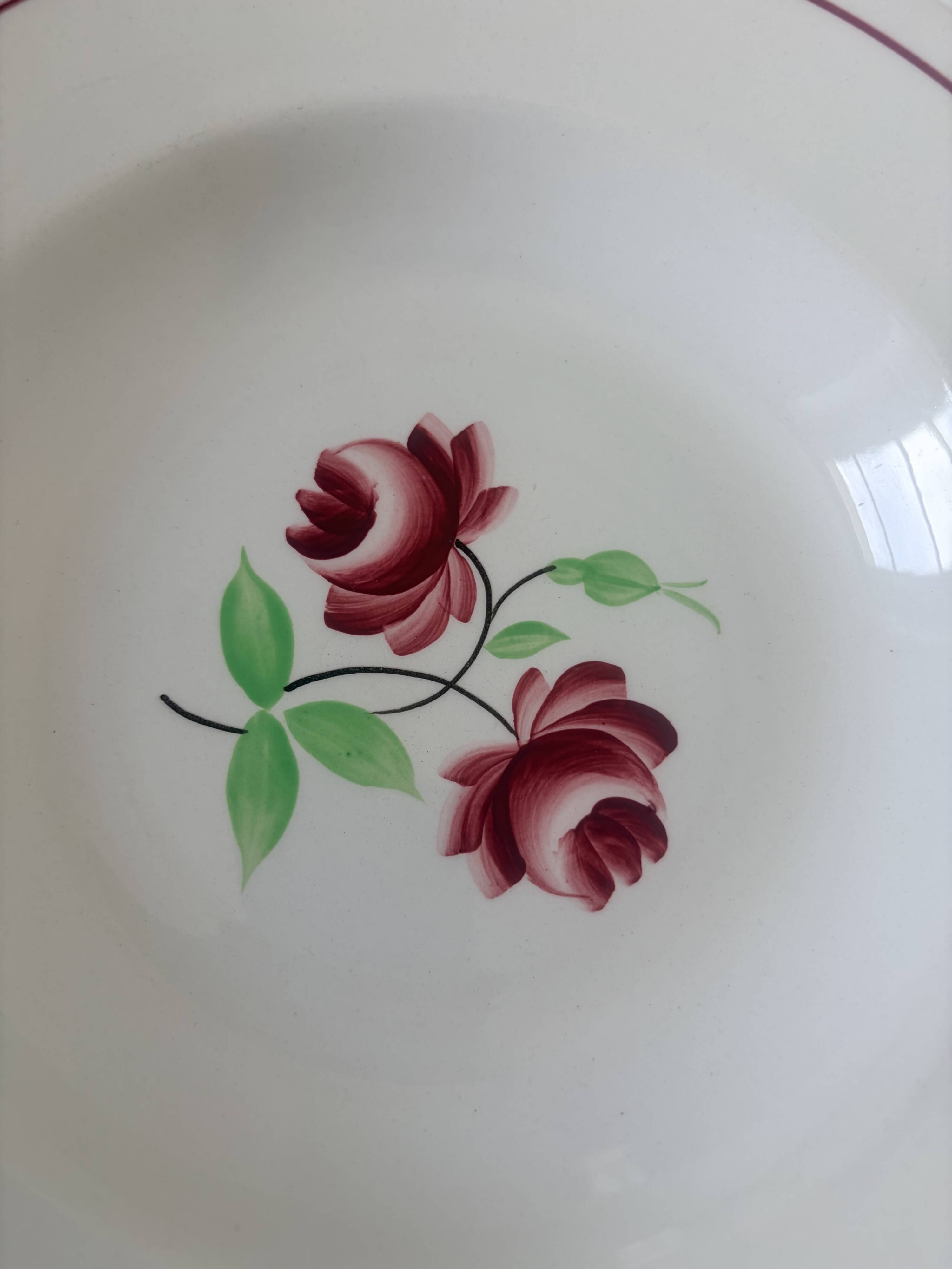 4 deep plates K&G Luneville model Rose-Mai 2106209
