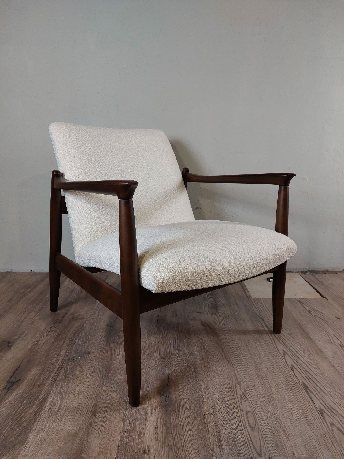 Pair of Armchairs Edmund Homa model GFM-64, Polish vintage 1970s