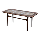 Vintage Mid-Century Scandinavian Modern Beech Coffee Table from Ejm, 1960s