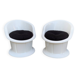 Paire de fauteuils Popptorp - 1990 design