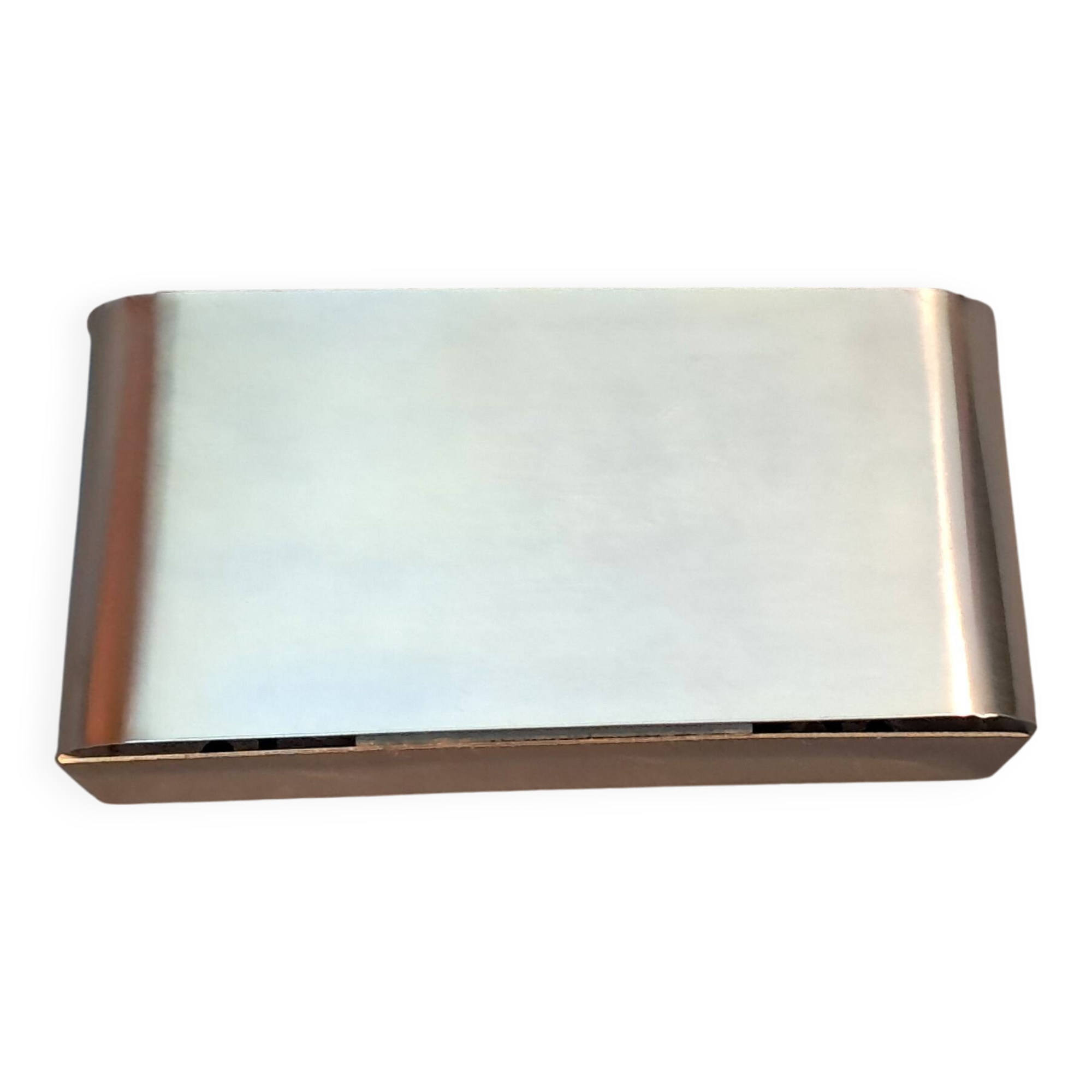 Applique à 2 lumières en aluminium brossé doré, 1970