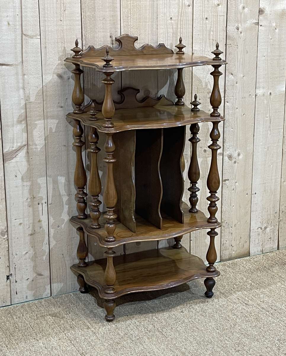 Sheet music cabinet nineteenth in walnut
