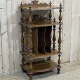 Sheet music cabinet nineteenth in walnut