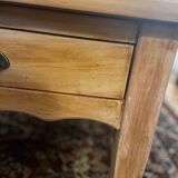 Antique solid wood farmhouse coffee table