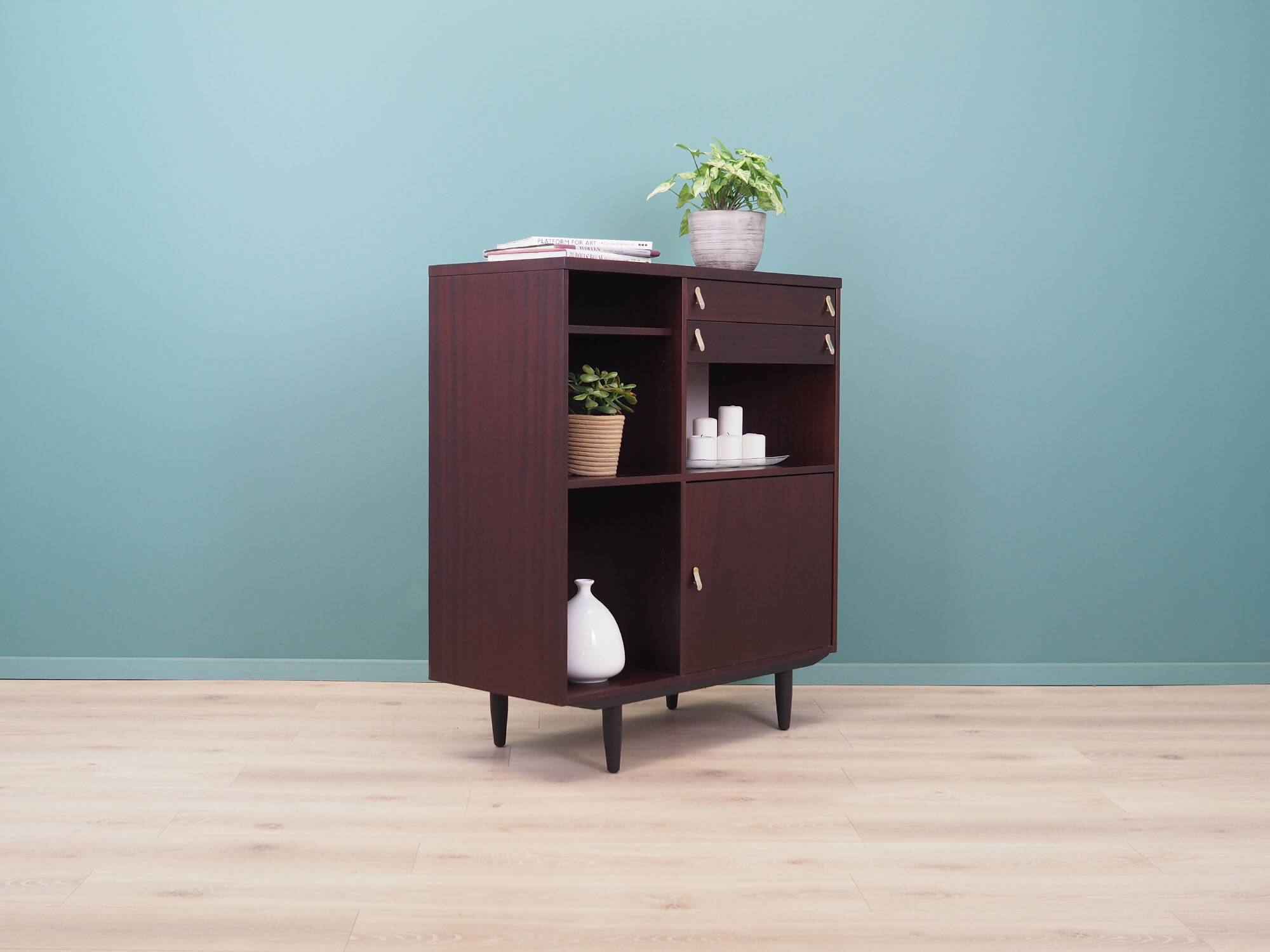 Mahogany dresser, Swedish design, 1960s, manufactured by Ulferts