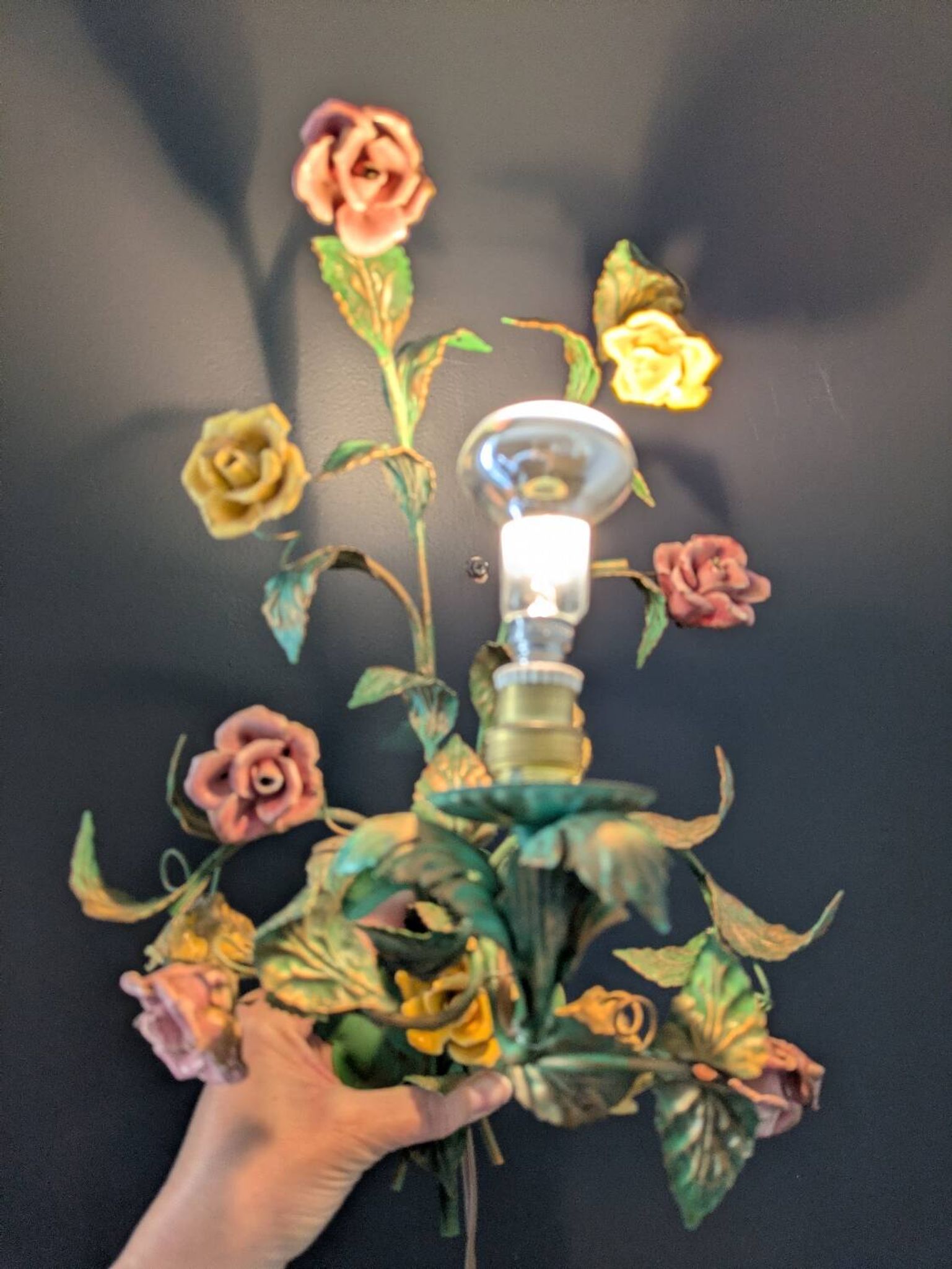 Italian wall light 60s