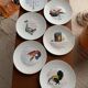 Series of 6 raymond oliver plates