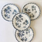 4 assiettes terre de fer Clairefontaine, modèle Righi