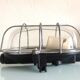Industrial style porthole wall light, 50s-60s