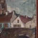 Vintage framed oil on canvas signed.