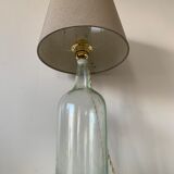 Old demijohn lamp