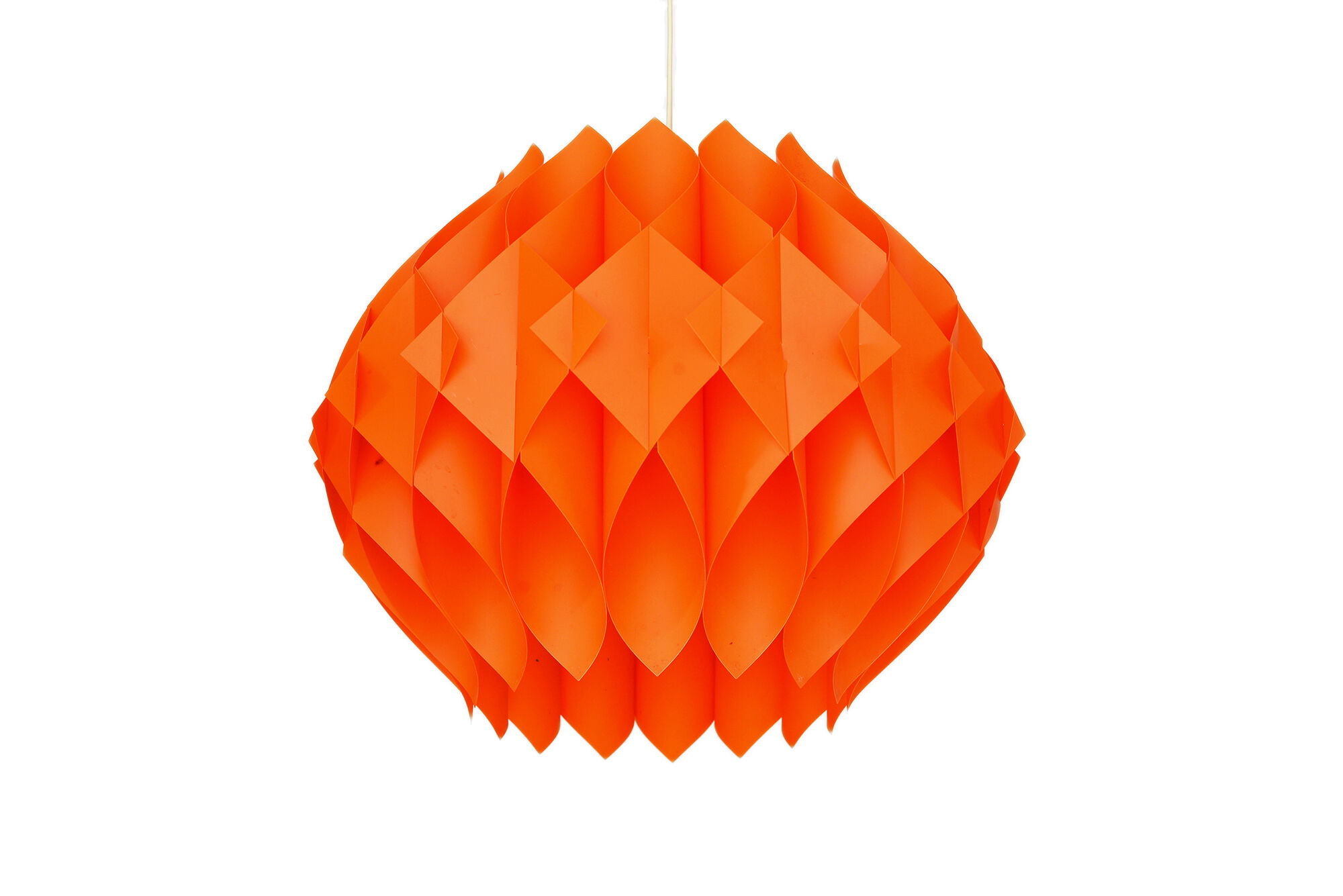 Acrylic pendant light "Butterfly" by Lars Shiøler for Hoyrup lighting. Denmark 1960s