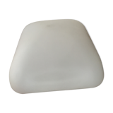 Ceiling lamp in opaline square years 50