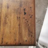 Oak bistro table circa 1900