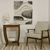 Henryk Lis 300-190 armchair year 70 loop fabric Ref: Balisto
