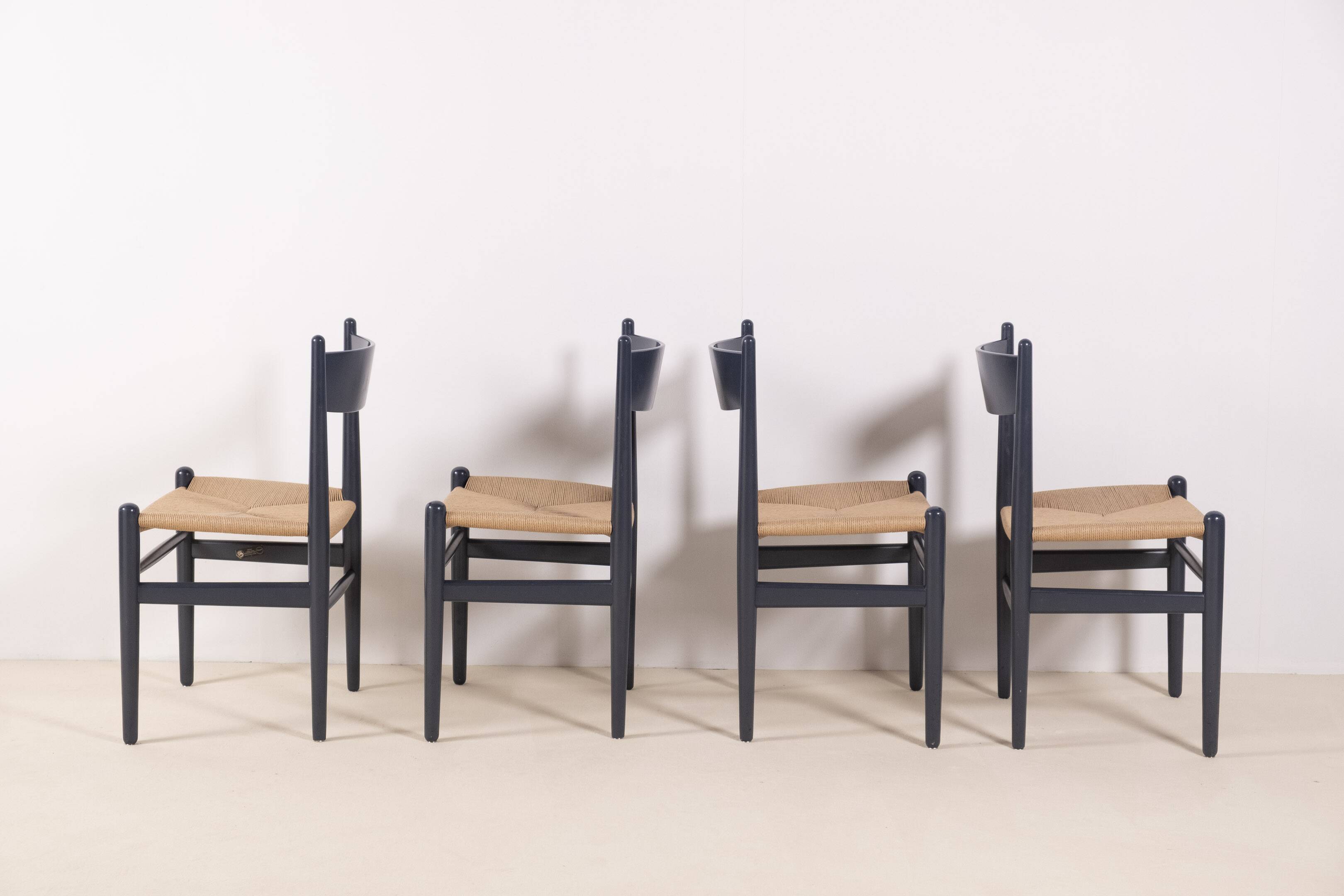 4x Hans J. Wegner Dining Chair CH36, Carl Hansen & Søn