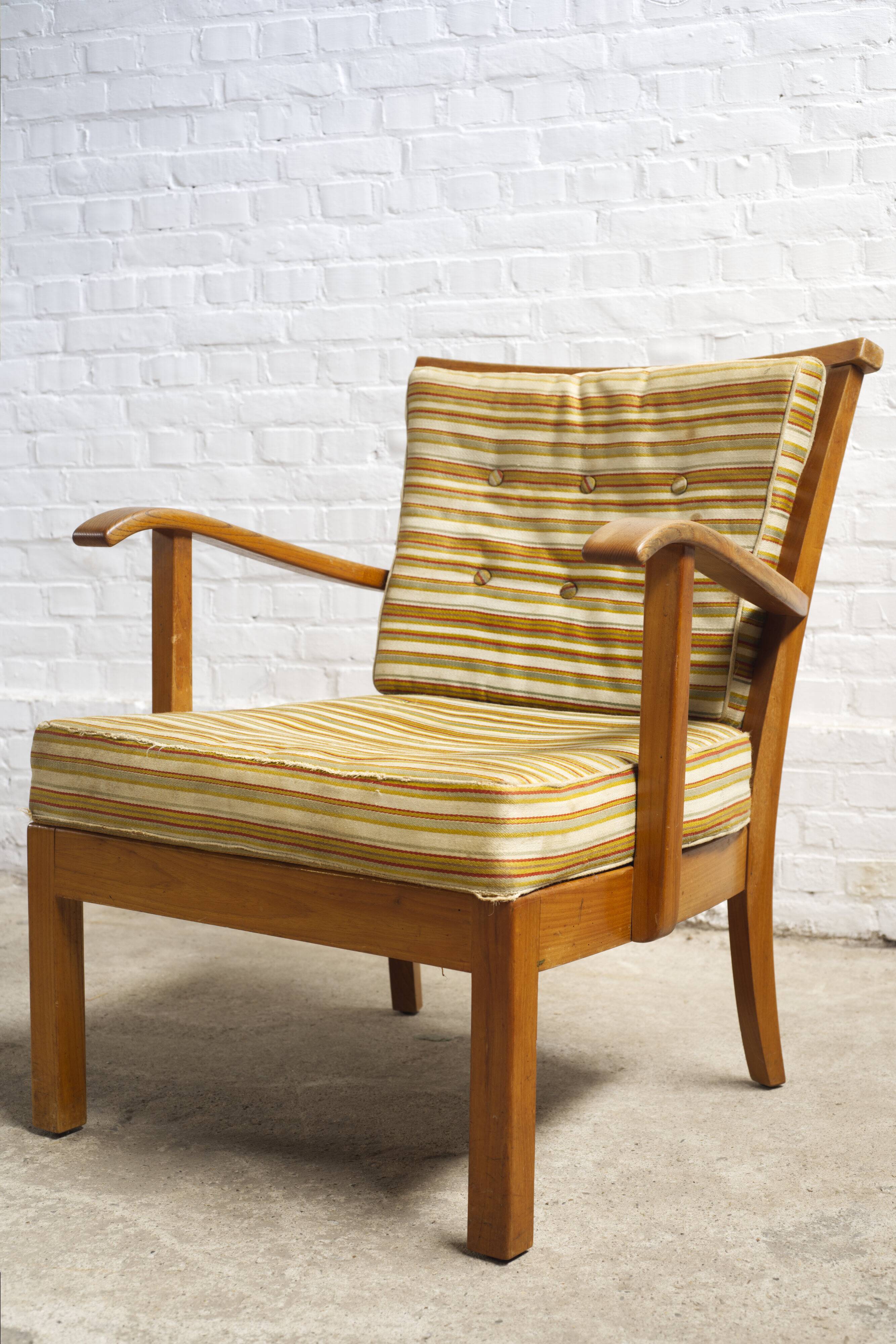 Fritz Hansen lounge armchair 1940s