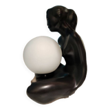 Vintage ceramic lamp 1980