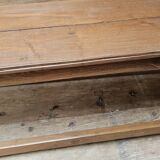 Old Burmese teak bench