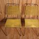 Paire de chaise vintage de jardin Altorfer