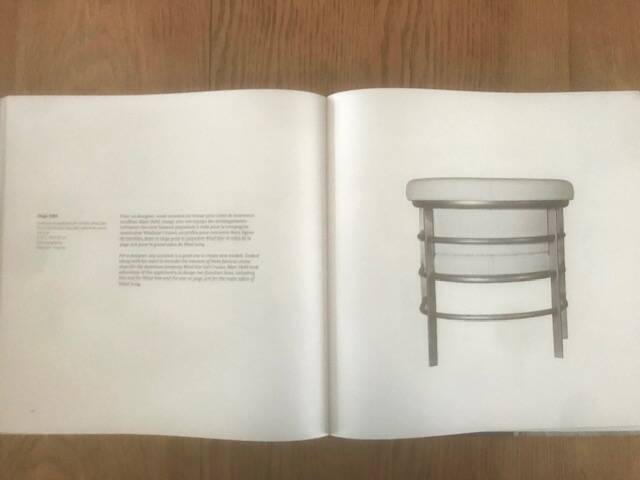 Set of 2 armchairs and coffee table Marc Held Wind Star 1984 design