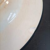 Plate XIX° in Gien with Asian plant motifs