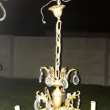 Bronze chandelier and 19th century stamps 6 fires