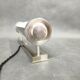 Bauhaus Nickel Wall Light with Glass Tube, 1930s
