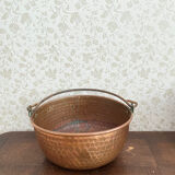 Copper basin with handle