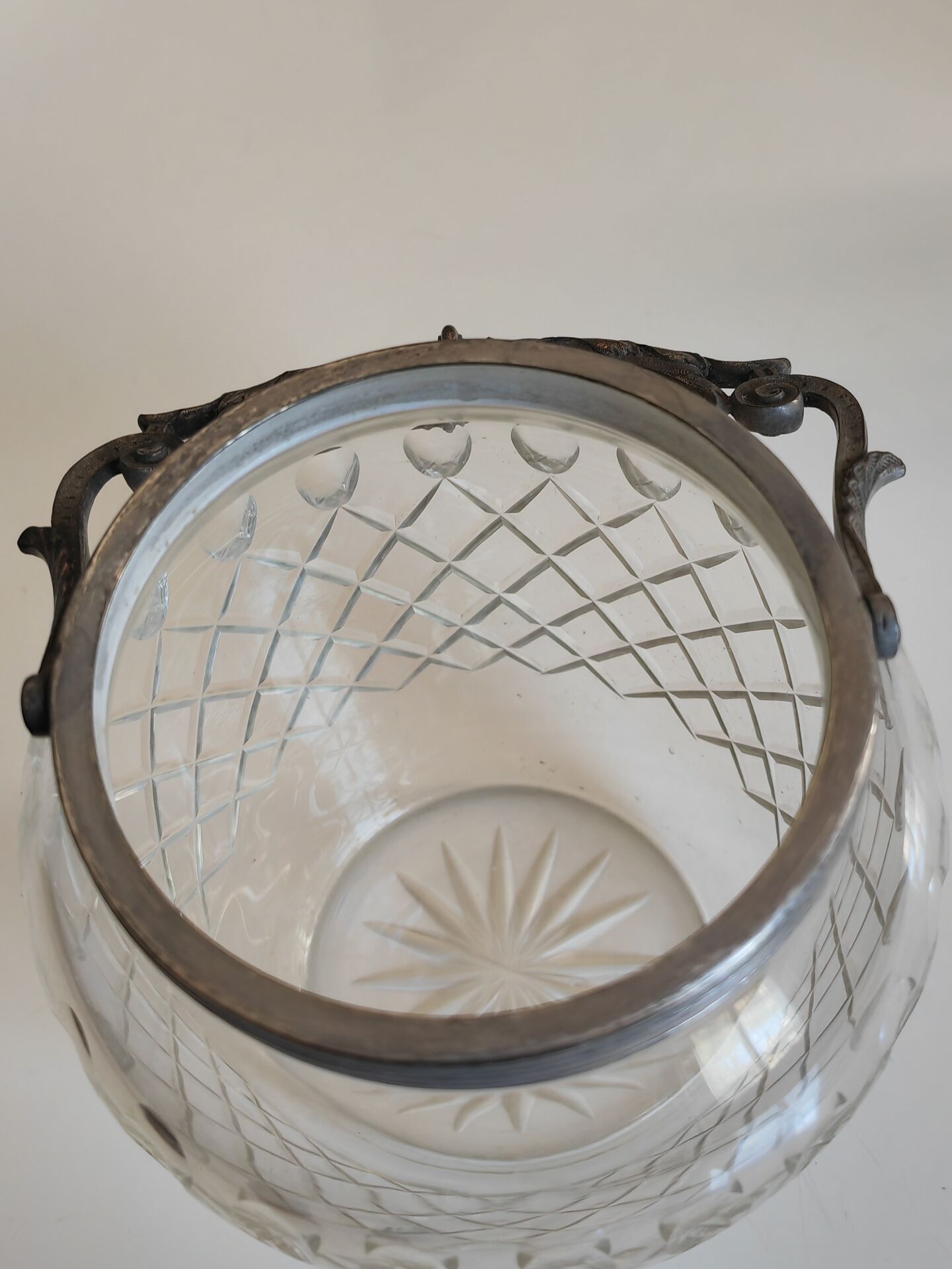 Antique biscuit jar