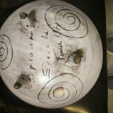 Deep ceramic dish by Harry SÉGÉLA 1977