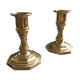 Golden brass candlesticks nijhof holland
