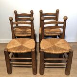 Suite of 4 chairs 1960