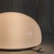 Plafonnier, applique globe opaline - mid. XXeme
