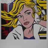 Roy LICHTENSTEIN: Maybe Girl, original poster