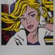 Roy LICHTENSTEIN : May Be Girl, Affiche originale