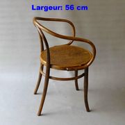 Armchair Le Corbusier by Fischel 1915 seat wood Etoile