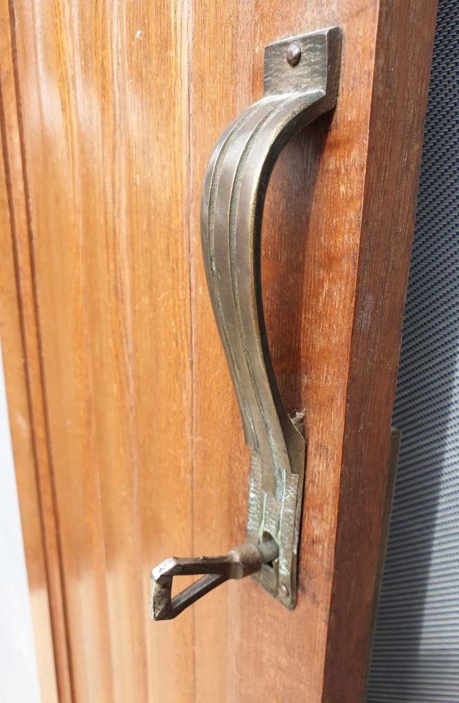 Pair of Art Deco carved doors