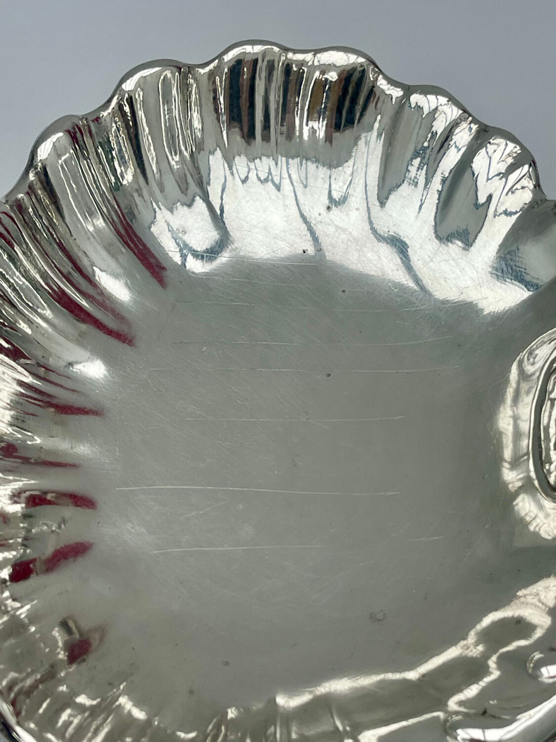 Christofle Silver-Plated Bonbonniere Serving Dish, Louis XV Style, Art Nouveau Period