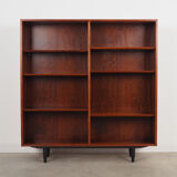 Bibliothèque en palissandre, design danois, années 1970, production: Hundevad