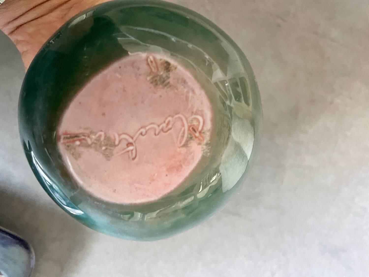 Lot of trays and vases by Cloutier Ceramics.