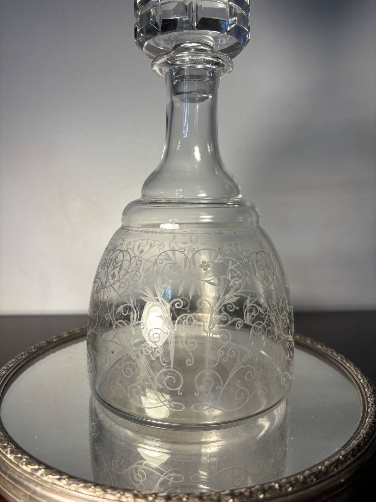 Carafe Baccarat Michel Ange avant 1936