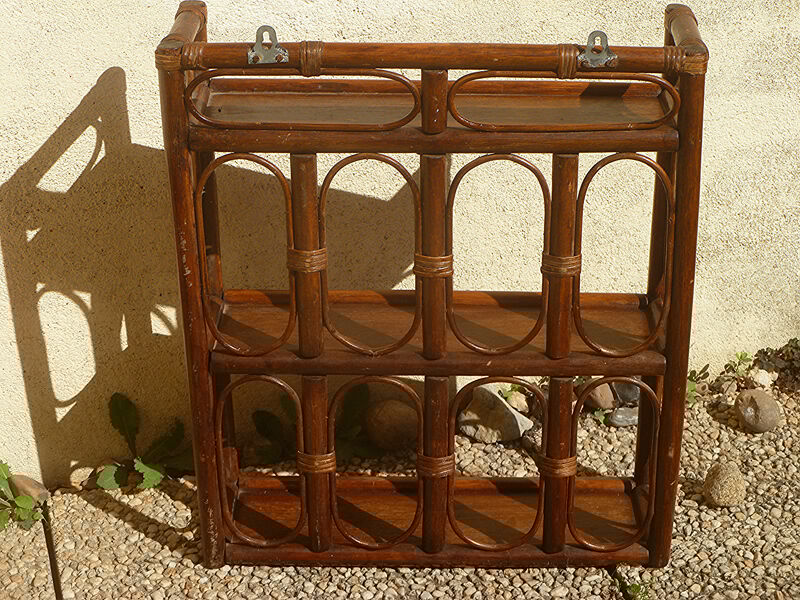 Bamboo shelf