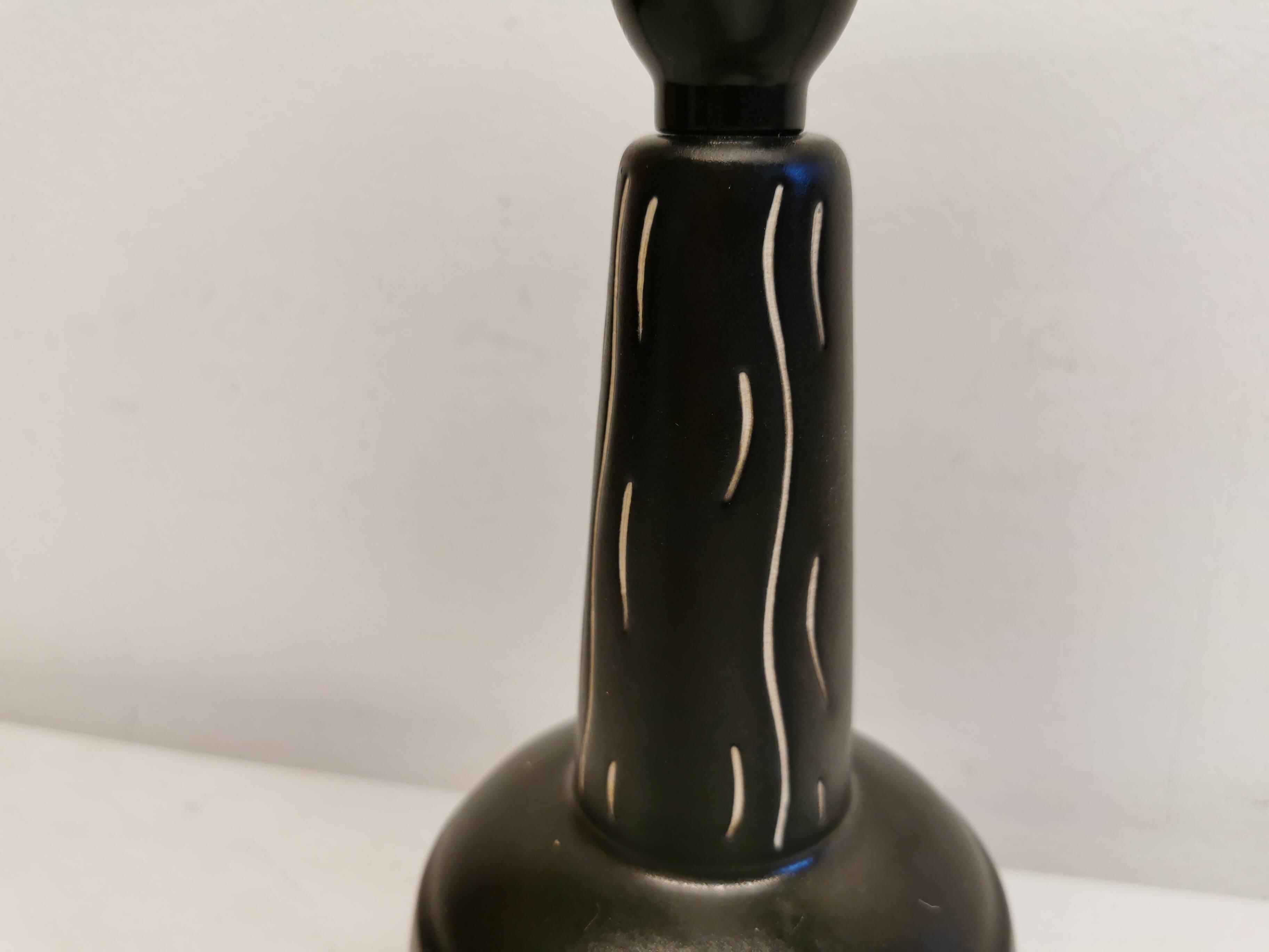 Ceramic table lamp from Danish ES Horn