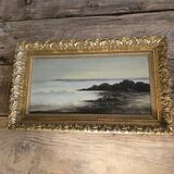 Seascape oil on panel