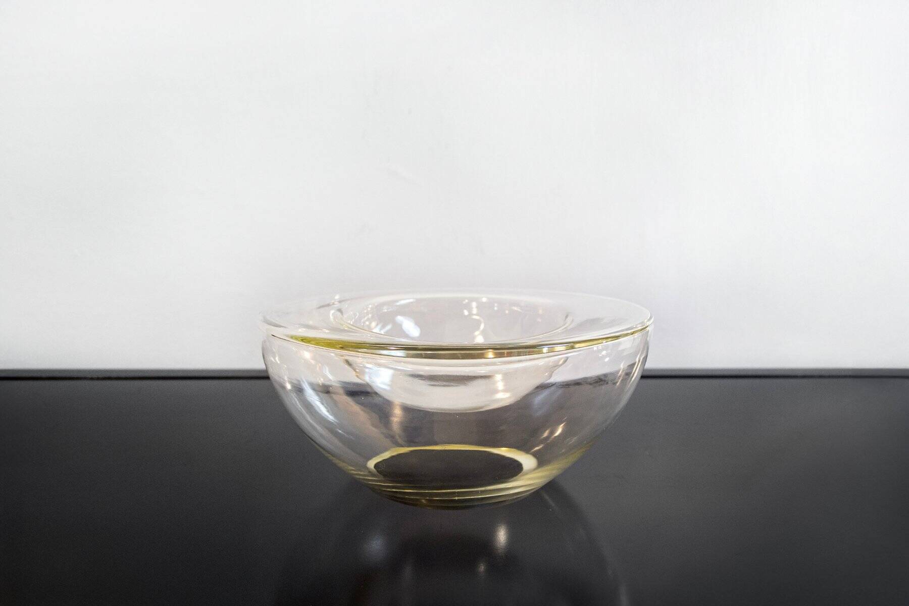 Centrotavola Bola vintage in vetro di Murano di Vistosi, anni '70